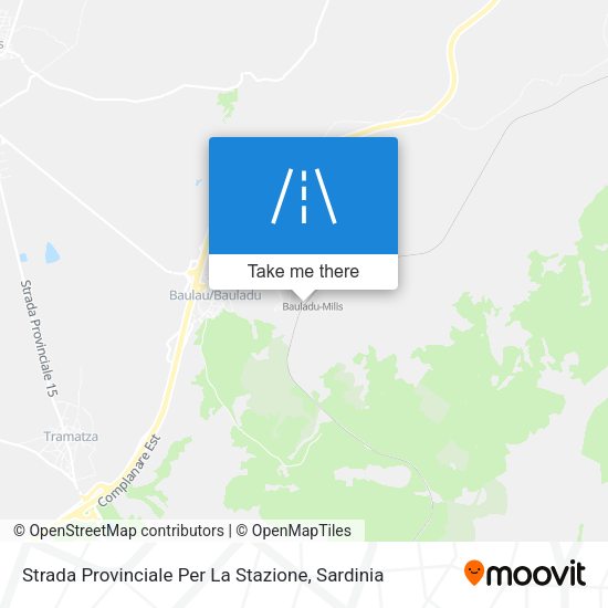 Strada Provinciale Per La Stazione map