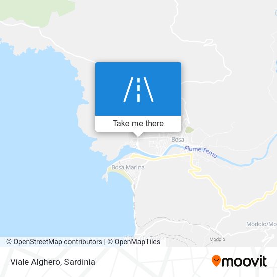 Viale Alghero map