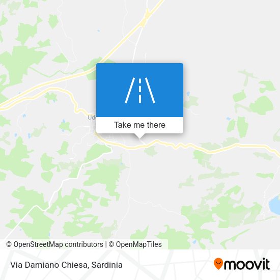 Via Damiano Chiesa map