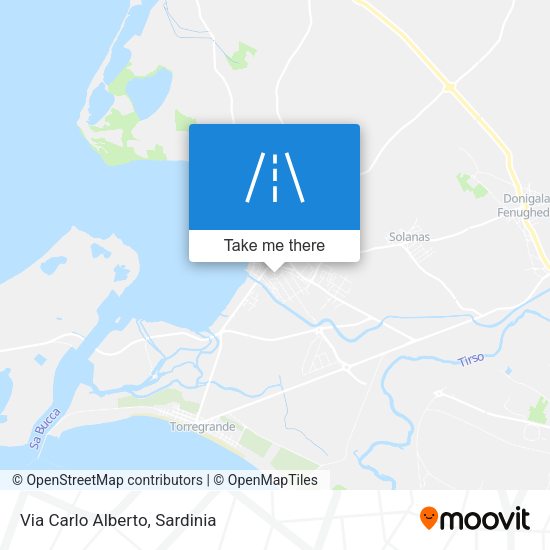 Via Carlo Alberto map
