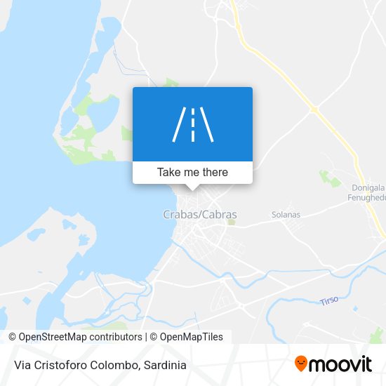 Via Cristoforo Colombo map