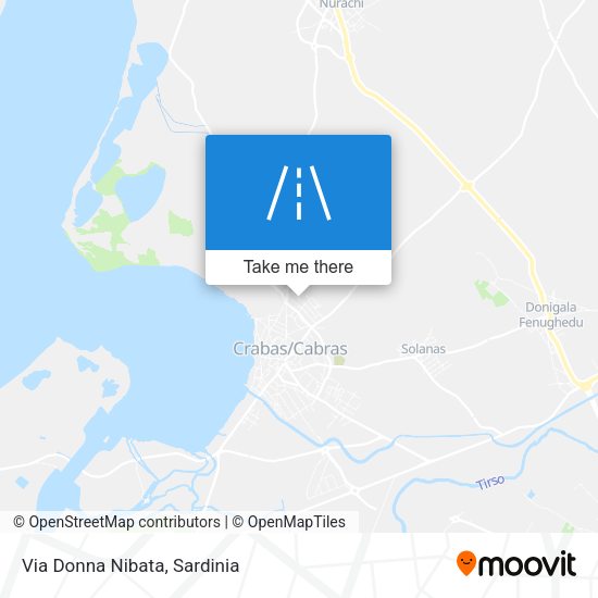 Via Donna Nibata map