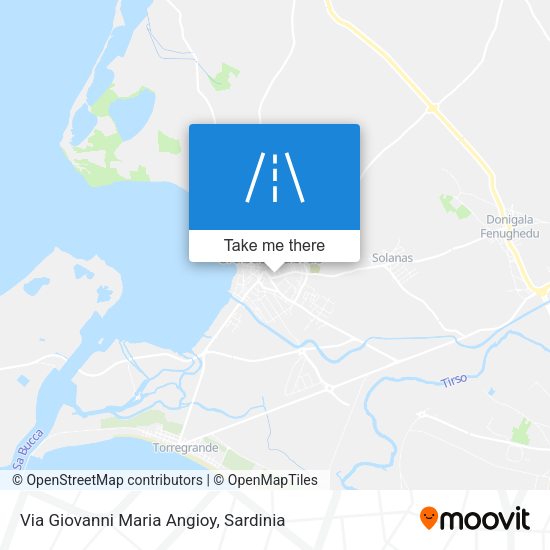 Via Giovanni Maria Angioy map