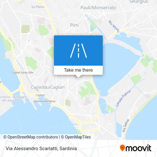 Via Alessandro Scarlatti map