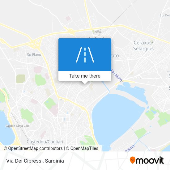 Via Dei Cipressi map