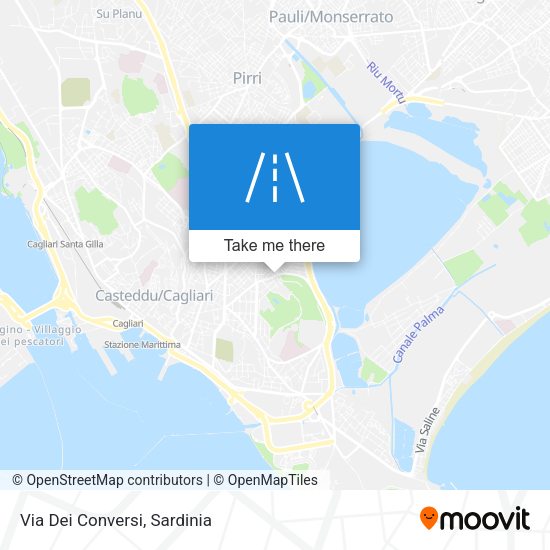 Via Dei Conversi map
