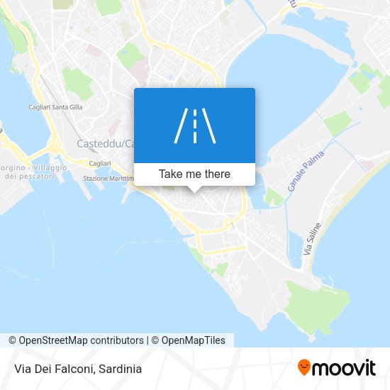 Via Dei Falconi map