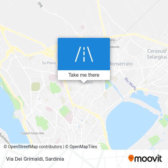 Via Dei Grimaldi map