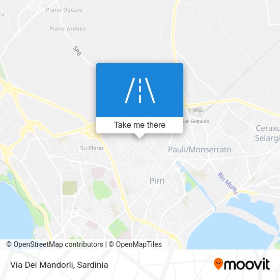 Via Dei Mandorli map