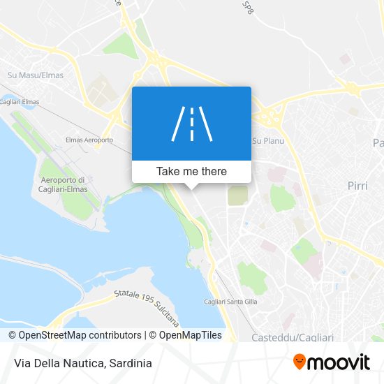 Via Della Nautica map