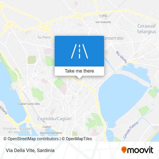 Via Della Vite map