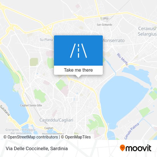 Via Delle Coccinelle map