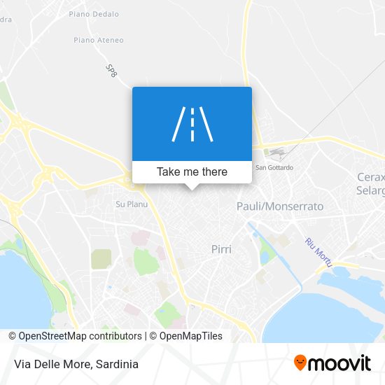 Via Delle More map