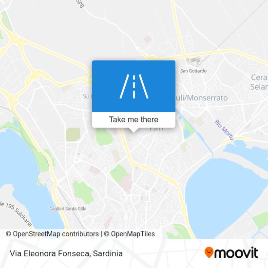 Via Eleonora Fonseca map