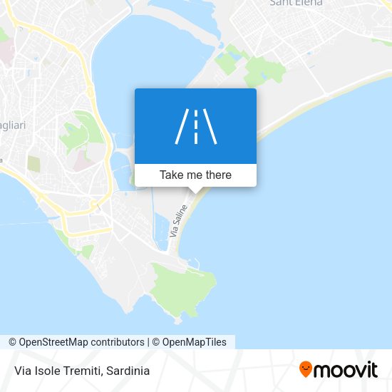 Via Isole Tremiti map