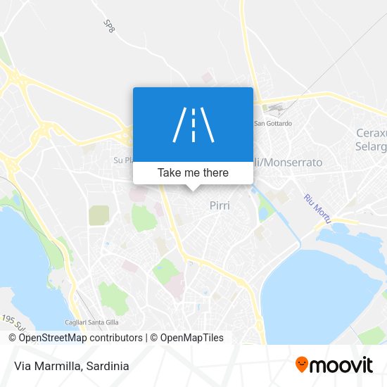 Via Marmilla map