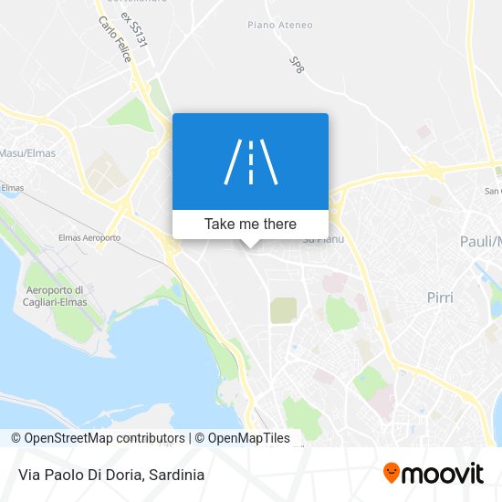 Via Paolo Di Doria map