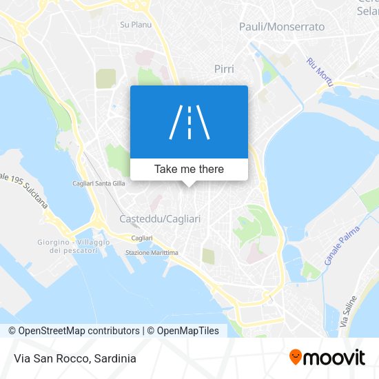 Via San Rocco map
