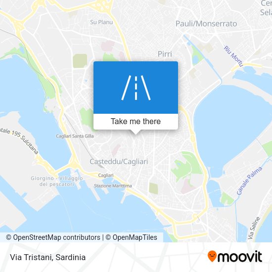 Via Tristani map