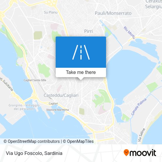 Via Ugo Foscolo map