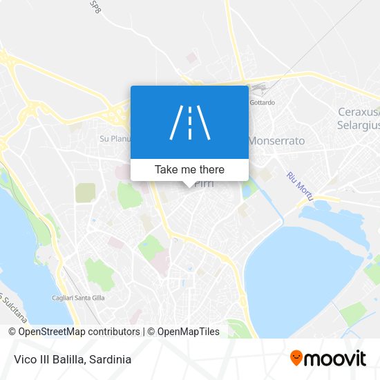 Vico III Balilla map