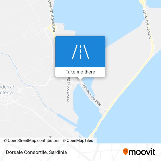 Dorsale Consortile map