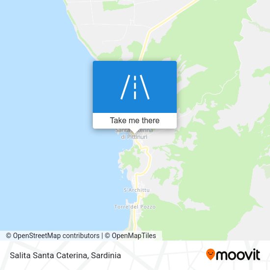 Salita Santa Caterina map