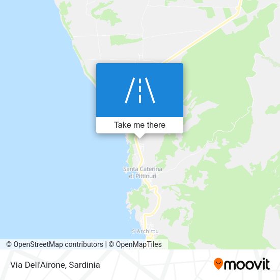 Via Dell'Airone map