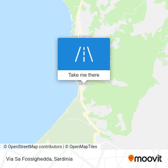 Via Sa Fossighedda map
