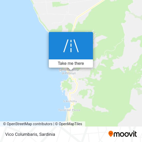 Vico Columbaris map