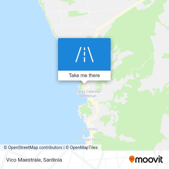 Vico Maestrale map
