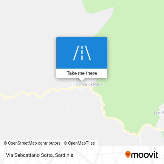 Via Sebastiano Satta map