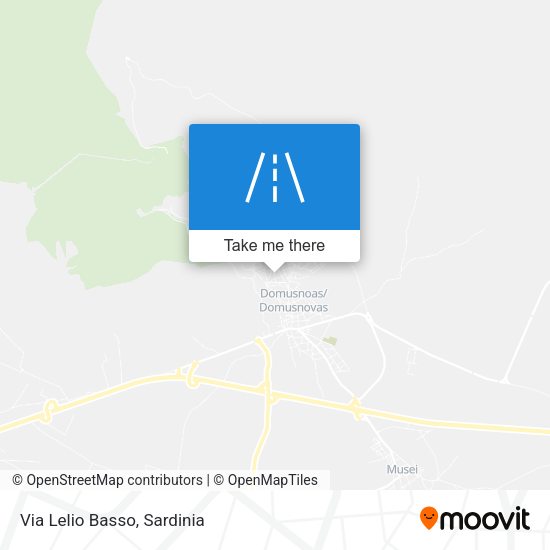 Via Lelio Basso map
