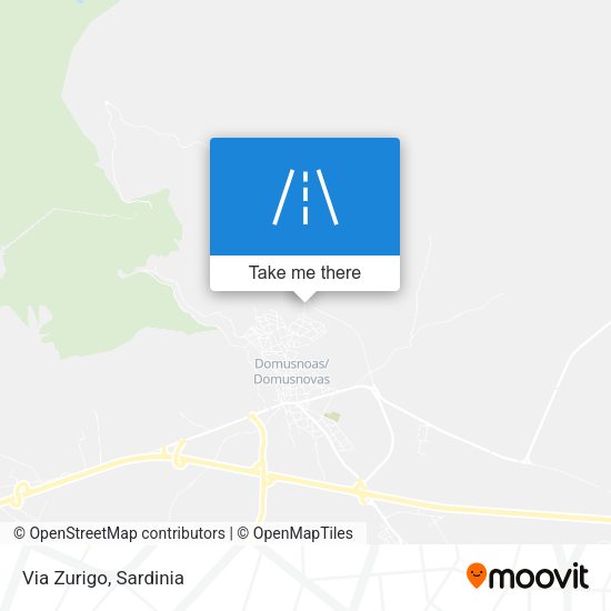 Via Zurigo map