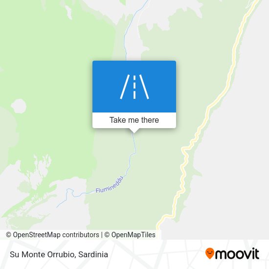 Su Monte Orrubio map