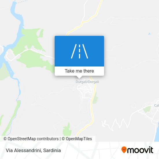 Via Alessandrini map