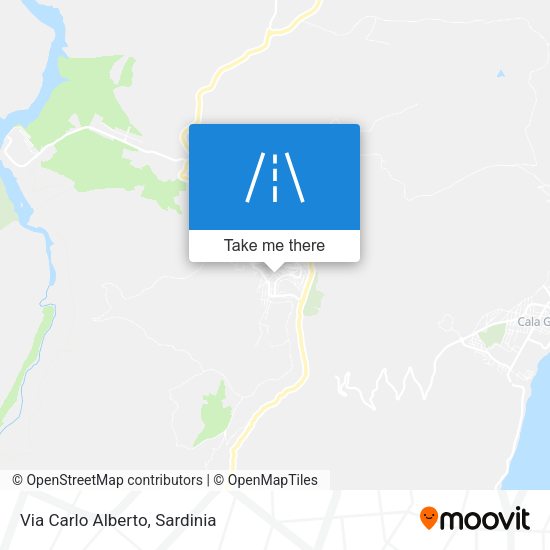 Via Carlo Alberto map