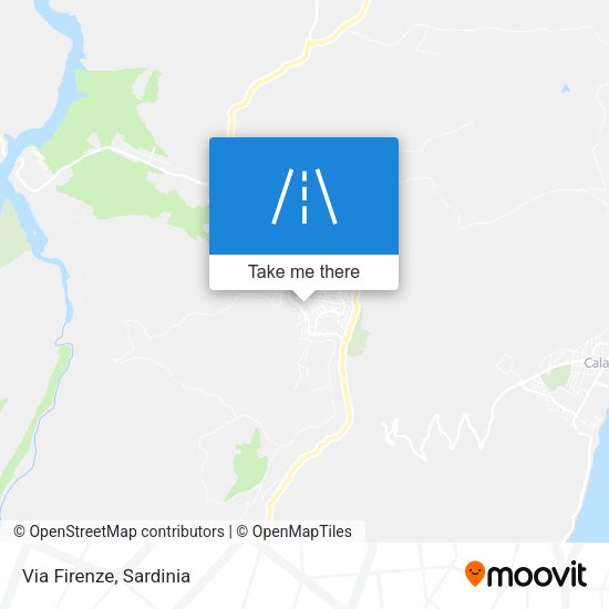 Via Firenze map