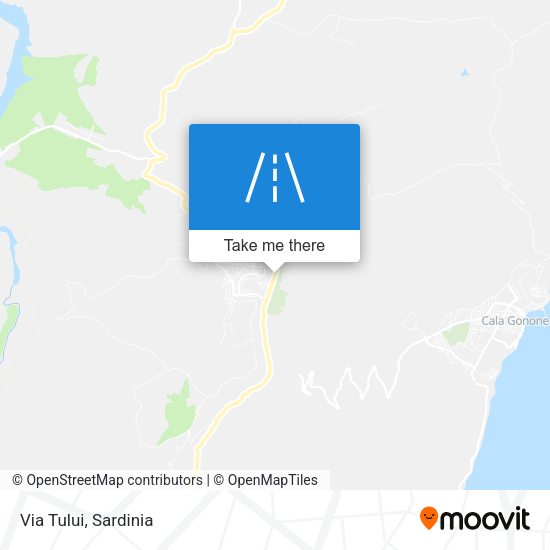 Via Tului map