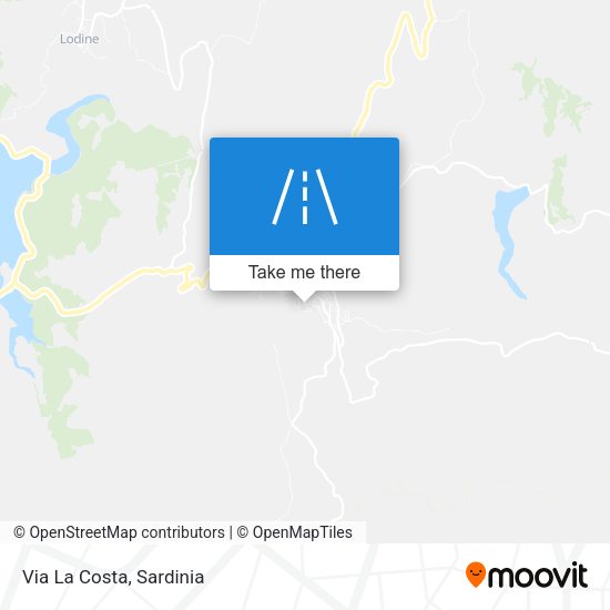 Via La Costa map