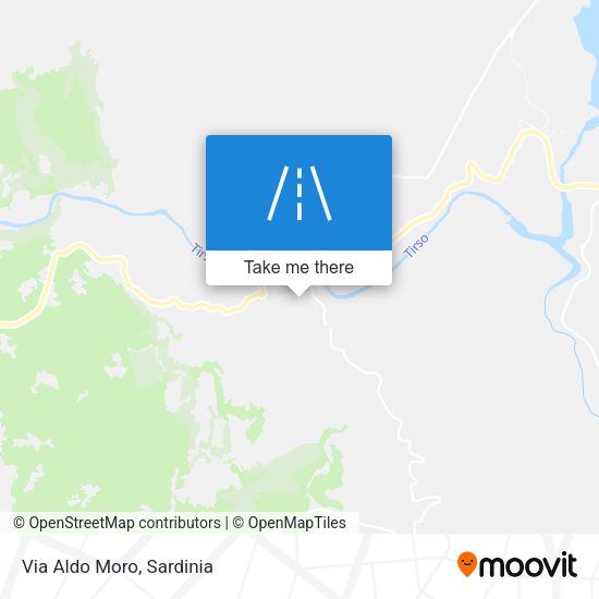 Via Aldo Moro map