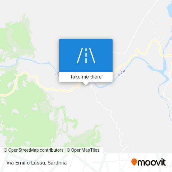 Via Emilio Lussu map
