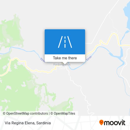 Via Regina Elena map