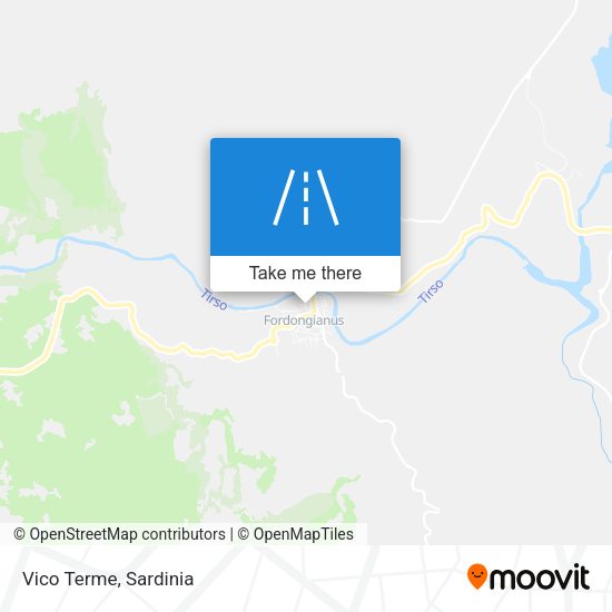 Vico Terme map