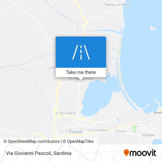 Via Giovanni Pascoli map