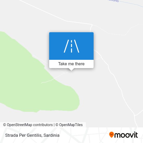 Strada Per Gentilis map