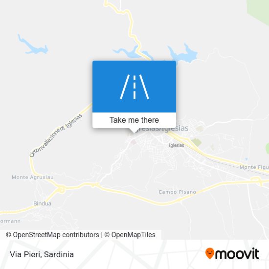 Via Pieri map