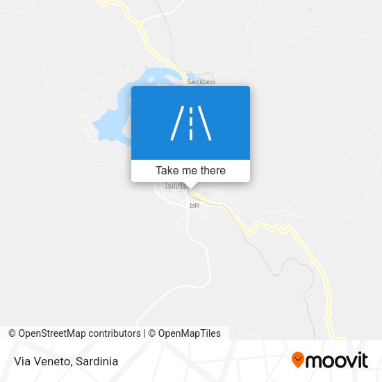 Via Veneto map