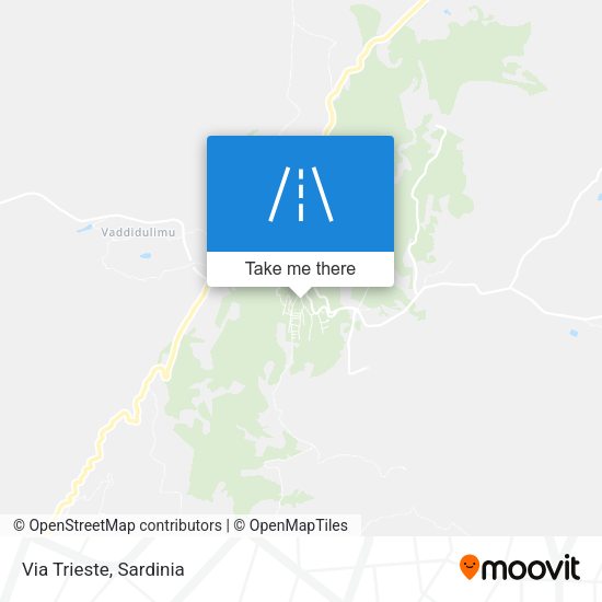 Via Trieste map