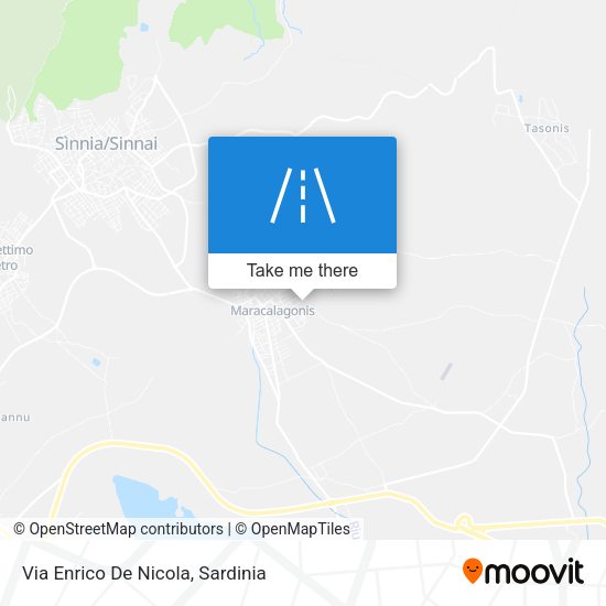 Via Enrico De Nicola map